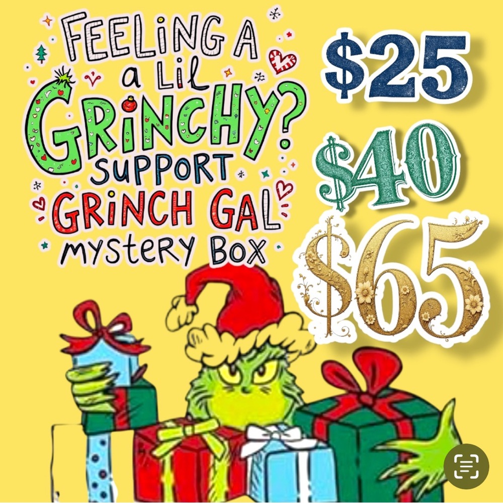 COPY - HOST SUPPORT - Grinch Mystery Box